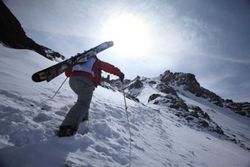 Earn your turns -- Telluride Ski Resort is famous for its advanced terrain reachable only by some steep hikes.
